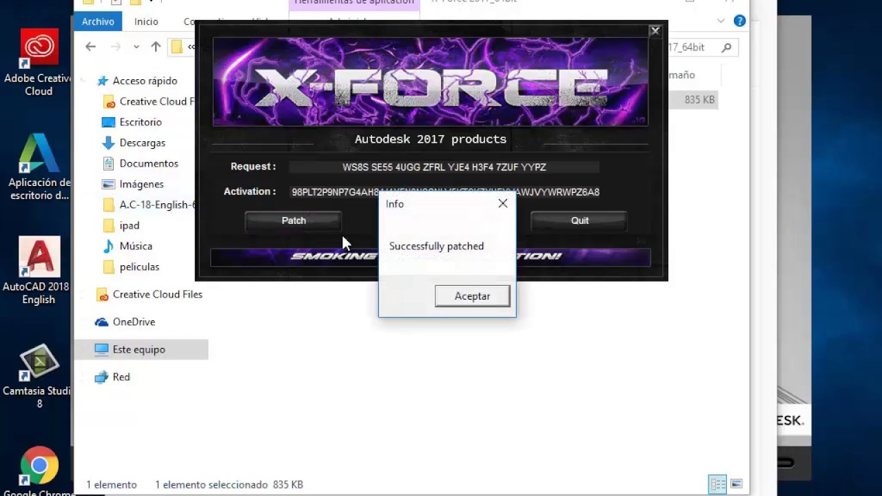 xforce keygen autocad 2012 64 bits